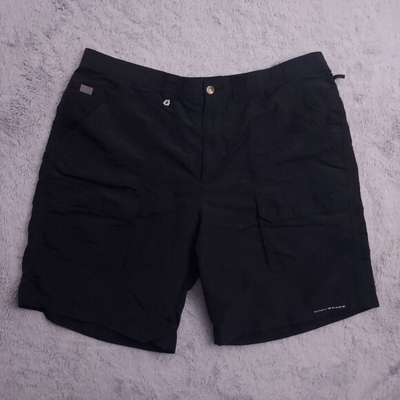 Columbia Other - Columbia PFG Shorts Mens 40 Permit Omni Shade Black Fishing Cargo Utility Fish
